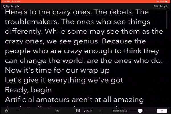 صورة لـ أفضل تطبيقات المُلقِّن لأجهزة iPhone و iPad لتجريبها | ezgif.com-optimize-27-DzTechs