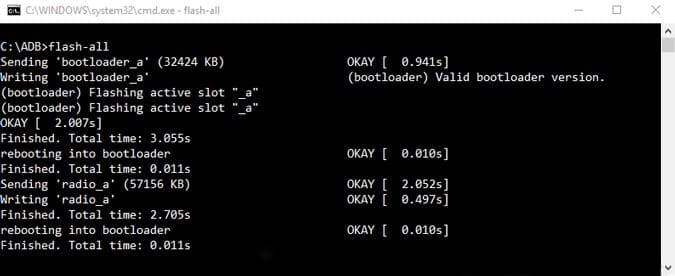 صورة لـ كيفية تثبيت نظام Android 10 الجديد على Pixel | flash-all-1-DzTechs