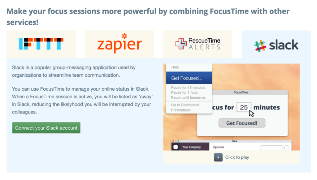 صورة لـ كيفية تتبع الوقت الذي تقضيه على الانترنت لزيادة الإنتاجية | focus-time-1024x582-DzTechs