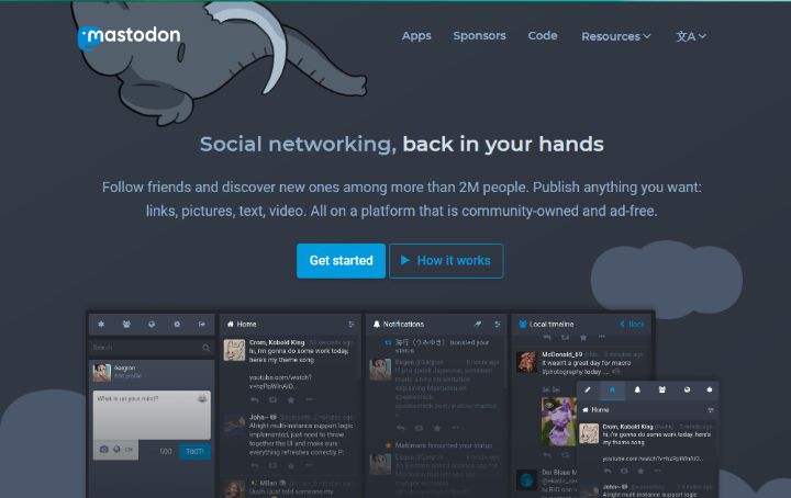 صورة لـ أفضل المنصات البديلة لمُستخدمي +Google | google-plus-alternatives-mastodon-DzTechs
