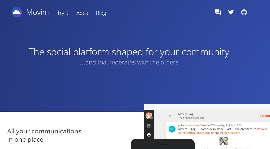 صورة لـ أفضل المنصات البديلة لمُستخدمي +Google | google-plus-alternatives-movim-DzTechs