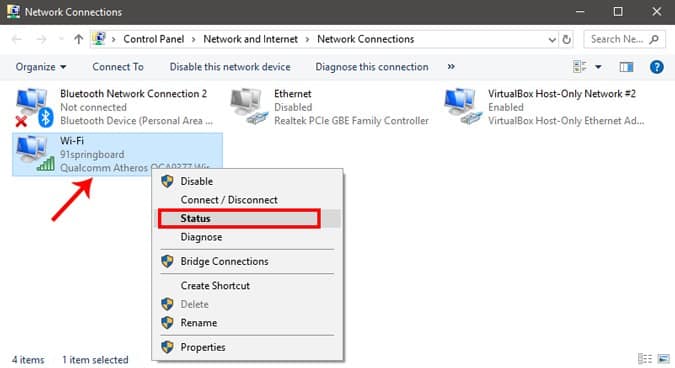 صورة لـ ما هو عنوان MAC وكيفية العثور عليه وهل يمكن تغييره على مختلف المنصات | right_click_properties-DzTechs