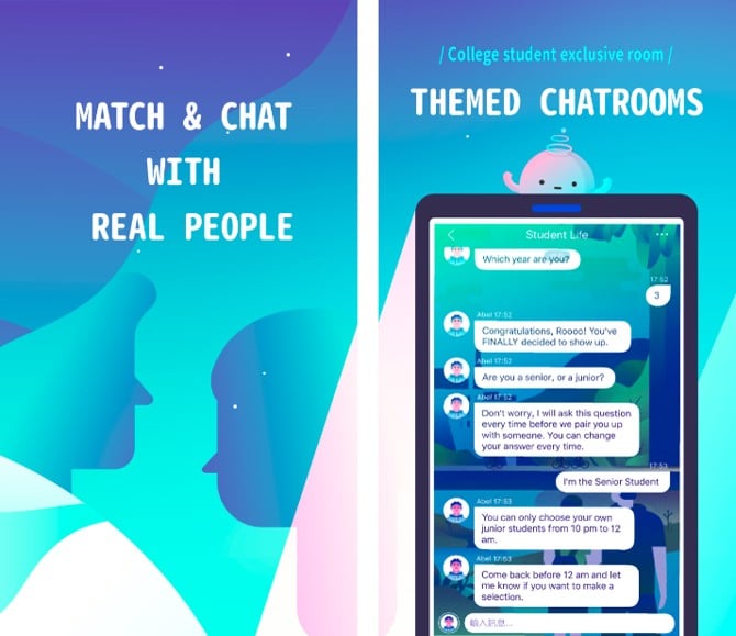 صورة لـ أفضل تطبيقات الدردشة المجهولة: أفضل وسيلة للتواصل مع الغرباء بدون الكشف عن هويتك | rooit-DzTechs