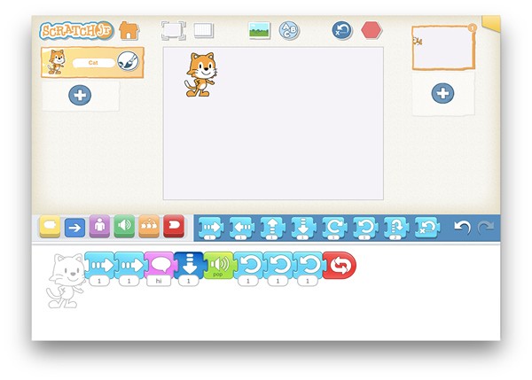 صورة لـ أفضل تطبيقات تعليم الترميز والبرمجة للأطفال (Android و iOS) | scratch-jr-DzTechs