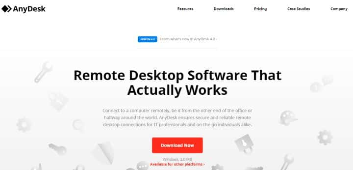 صورة لـ أفضل تطبيقات مشاركة الشاشة لنظام Windows | screen-sharing-anydesk-DzTechs
