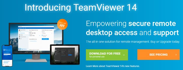 صورة لـ أفضل تطبيقات مشاركة الشاشة لنظام Windows | screen-sharing-teamviewer-DzTechs
