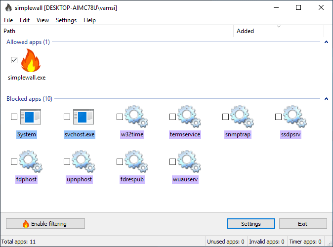 صورة لـ أفضل البدائل لتطبيق PeerBlock التي يجب أن تجربها | simple-wall-DzTechs
