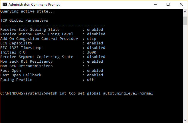 صورة لـ بعض الحيل المُتقدمة لتسريع تصفح الويب وسرعة الإنترنت في Windows 10 | speed-up-browser-windows-10-auto-tuning-1-DzTechs