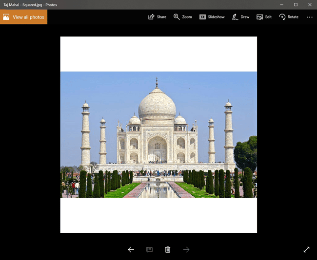 صورة لـ كيفية جعل الصورة مربعة دون أي اقتصاص – أدوات لجميع المنصات | square-photeimage-squared-DzTechs