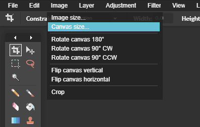 صورة لـ كيفية جعل الصورة مربعة دون أي اقتصاص – أدوات لجميع المنصات | square-photeselect-canvas-size-pixlr-DzTechs