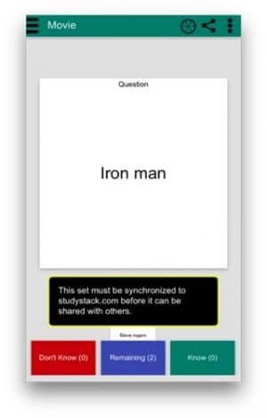 صورة لـ أفضل تطبيقات البطاقات التعليمية للـ iPhone لإنشاء بطاقاتك | studystack2-e1536315385101-DzTechs