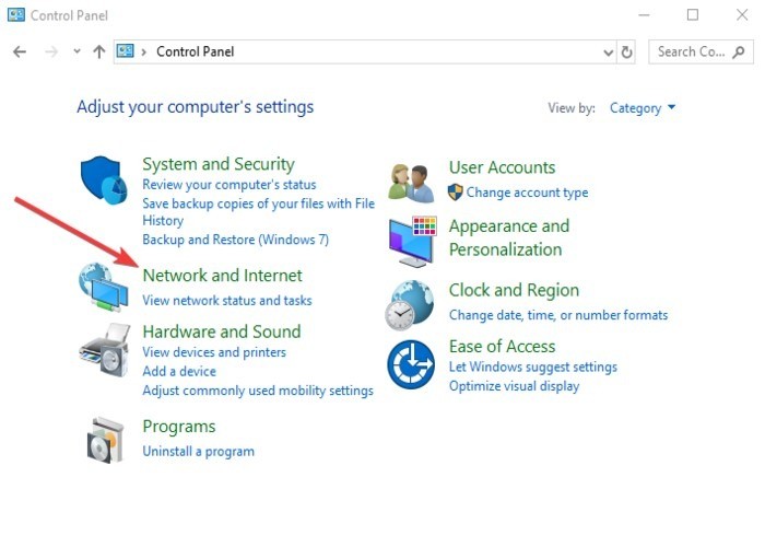 صورة لـ كيفية نقل الملفات بين نظامي Linux و Windows عبر الشبكة المحلية | transfer-files-linux-windows-via-lan-control-panel-network-and-internet-DzTechs