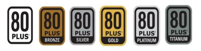 صورة لـ أنواع 80 Plus لتقييم إمدادات طاقة الكمبيوتر وماذا تعني؟ | what-is-80-plus-specification-logos-e1551232813681-DzTechs