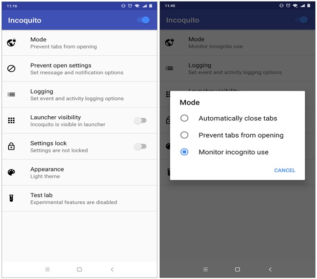صورة لـ كيفية تعطيل وضع التصفح المتخفي في Google Chrome لنظام Android | 3-4-DzTechs