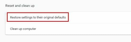 صورة لـ كيفية إصلاح مشكلة التمرير لا يعمل في Chrome | Chrome-Reset-DzTechs