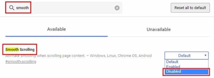 صورة لـ كيفية إصلاح مشكلة التمرير لا يعمل في Chrome | Chrome-Smooth-DzTechs