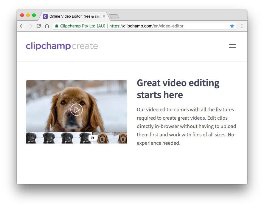 صورة لـ أفضل الأدوات لتحرير الفيديو عبر الإنترنت بدون علامة مائية (2023) | ClipChamp-DzTechs
