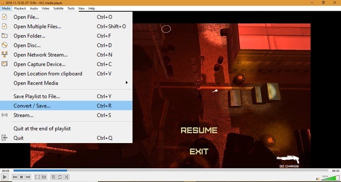 صورة لـ 5 طرق لاستخراج مقاطع الصوت بسهولة من مقاطع الفيديو المفضلة لديك | Convert-Save-in-VLC-DzTechs