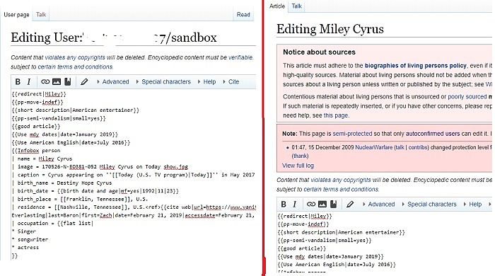 صورة لـ كيف تصبح محرر على Wikipedia وإضافة المواضيع إلى الموسوعة العملاقة | Learn-Wikipedia-Editing-Using-Other-Pages-on-your-Sandbox-Example-DzTechs