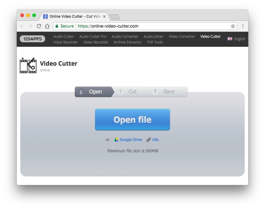 صورة لـ أفضل الأدوات لتحرير الفيديو عبر الإنترنت بدون علامة مائية (2023) | Online-Video-Cutter-DzTechs