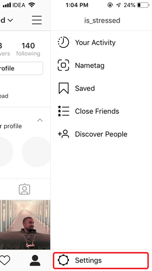 صورة لـ كيفية إزالة معلومات تسجيل الدخول المحفوظة على تطبيق Instagram في نظام iOS؟ | Settings-DzTechs