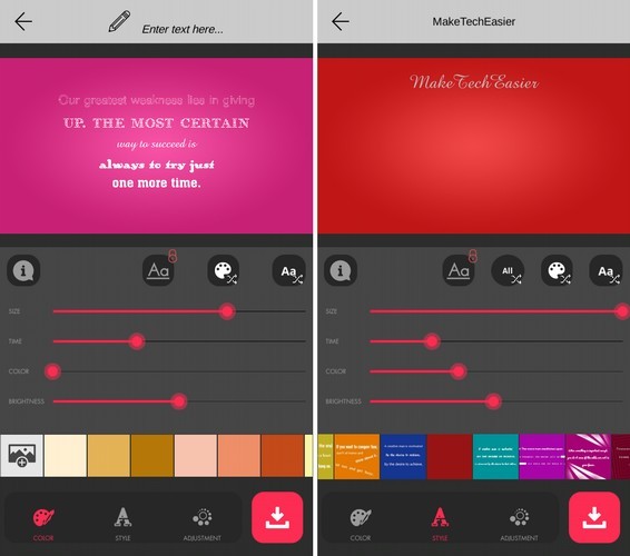 صورة لـ إنشاء نص متحرك بسهولة باستخدام هذه التطبيقات المجانية لنظام Android | Text-Animation-DzTechs