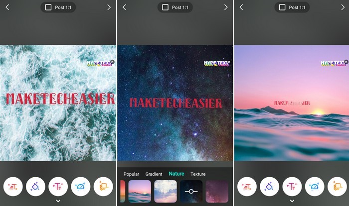 صورة لـ إنشاء نص متحرك بسهولة باستخدام هذه التطبيقات المجانية لنظام Android | Text-Hype-DzTechs
