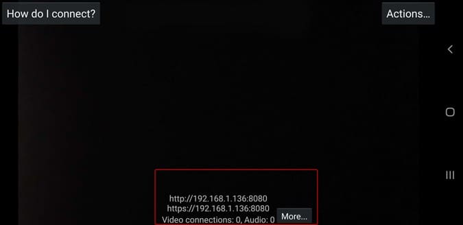 صورة لـ تطبيقات لاستخدام كاميرا الهاتف ككاميرا ويب لنظام Windows و MacOS | URL_on_server_landscape-DzTechs