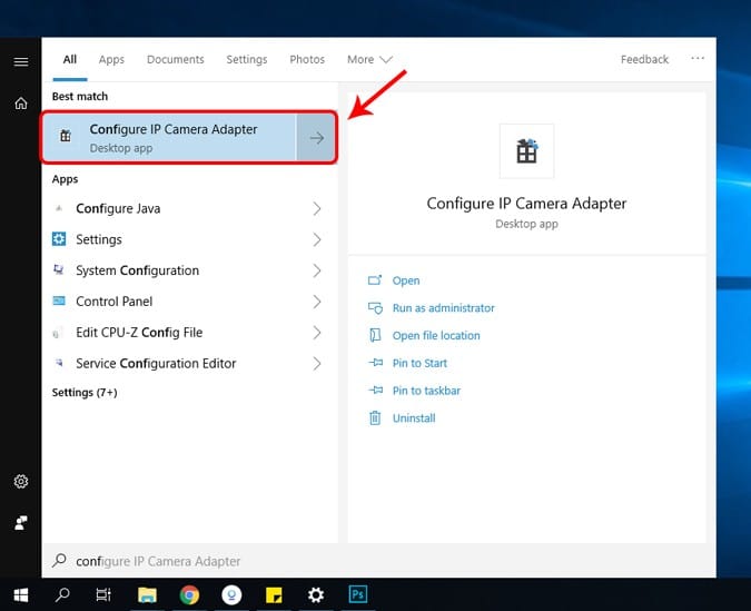 صورة لـ تطبيقات لاستخدام كاميرا الهاتف ككاميرا ويب لنظام Windows و MacOS | configure_ip_webcam_app-DzTechs
