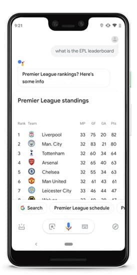 صورة لـ 10 حيل واختصارات سريعة لـ Google Assistant لتحل محل التطبيقات على Android الخاص بك | epl-leaderboard-DzTechs