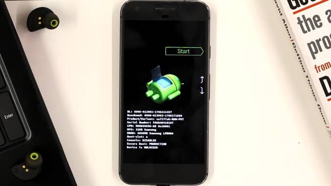 صورة لـ كيفية إزالة جميع تطبيقات Google تماما من نظام Android | fastboot_mode_android-DzTechs