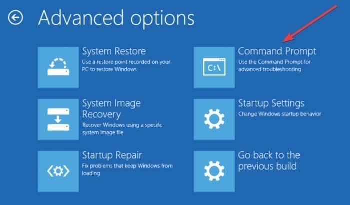 صورة لـ كيفية إصلاح خطأ “معلومات تهيئة النظام غير صحيحة” في نظام Windows 10 | fix-bad-system-config-info-windows-10-advanced-options-command-prompt-DzTechs