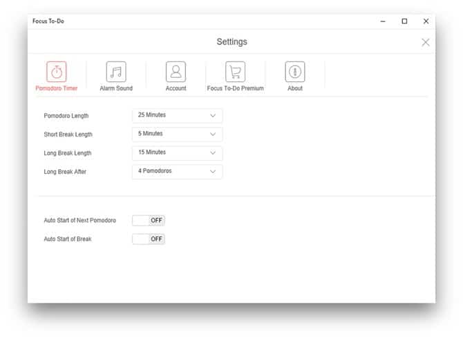 صورة لـ أفضل تطبيقات المُؤقت بتقنية Pomodoro لـ Windows لزيادة إنتاجيتك | focustodo2-DzTechs