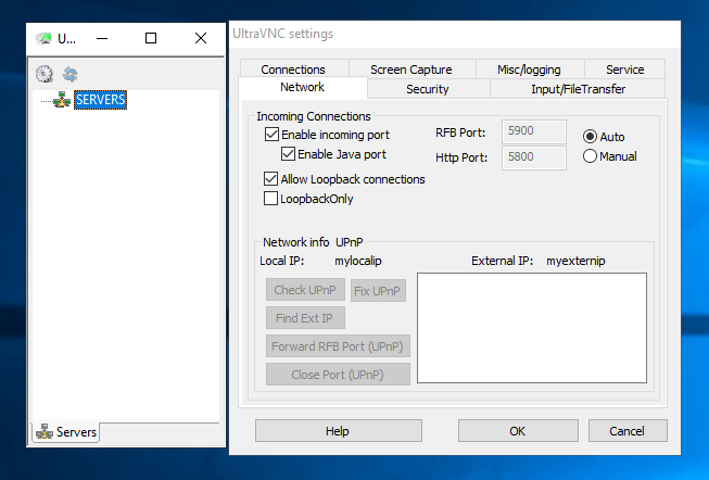 صورة لـ أفضل تطبيقات الوصول عن بُعد المجانية للشركات الصغيرة | free-remote-desktop-software-06-ultravnc-DzTechs