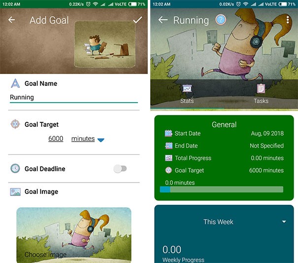 صورة لـ أفضل تطبيقات تعقب وتتبع الأهداف والعادات لنظام Android (2023) | goalmeter-DzTechs