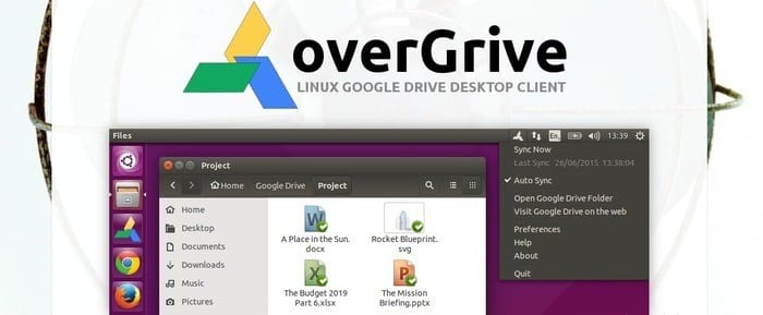 صورة لـ قائمة كاملة من عملاء Google Drive لـ Linux | google-drive-client-linux-overgrive-DzTechs