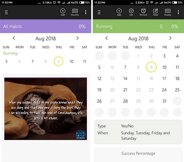 صورة لـ أفضل تطبيقات تعقب وتتبع الأهداف والعادات لنظام Android (2023) | habitbull-DzTechs