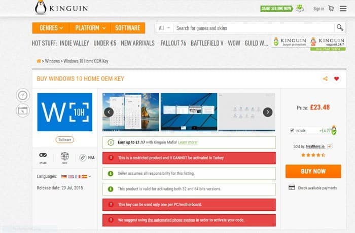 صورة لـ كيف لا يزال بإمكانك الحصول على Windows 10 مجانًا | how-to-get-windows-10-free-kinguin-DzTechs