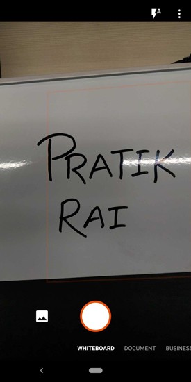 صورة لـ تحويل صور الملاحظات المكتوبة بخط اليد إلى نص قابل للتحرير – تطبيقات Android | ocr_camera_interface-DzTechs