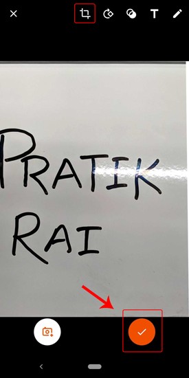 صورة لـ تحويل صور الملاحظات المكتوبة بخط اليد إلى نص قابل للتحرير – تطبيقات Android | ocr_camera_snap-DzTechs