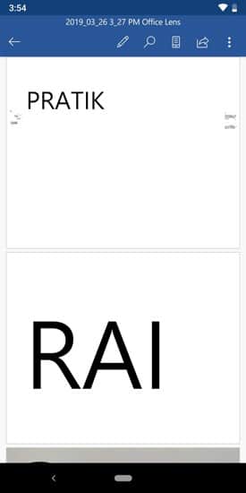 صورة لـ تحويل صور الملاحظات المكتوبة بخط اليد إلى نص قابل للتحرير – تطبيقات Android | ocr_word_text-DzTechs