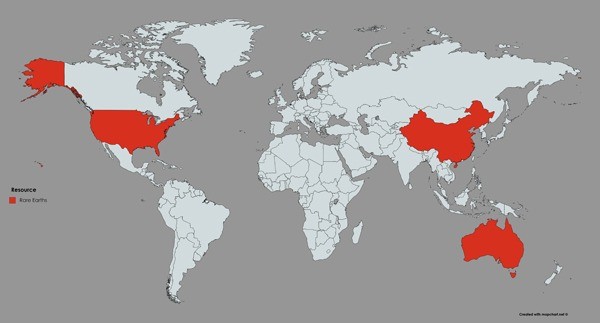 صورة لـ من أين تأتي العناصر الخاصة لصنع هاتفك؟ | phone-materials-12-Rare-Earths-DzTechs