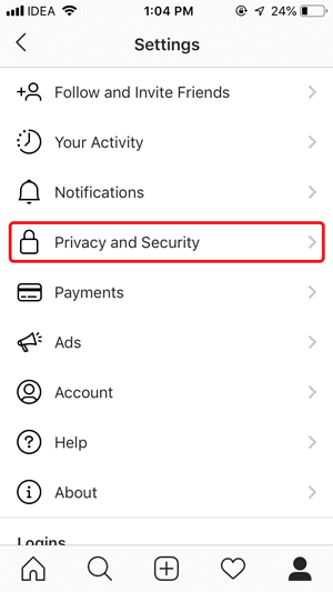 صورة لـ كيفية إزالة معلومات تسجيل الدخول المحفوظة على تطبيق Instagram في نظام iOS؟ | privacy-and-security-DzTechs
