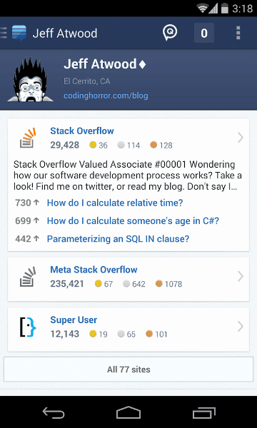 صورة لـ 8 من أفضل تطبيقات Android لمطوري الويب | programmer-apps-06-Stack-Exchange-DzTechs