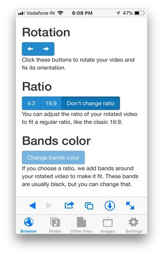 صورة لـ 3 طرق لتدوير الفيديو على جهاز iPhone الخاص بك | rotate-page-mymedia-DzTechs