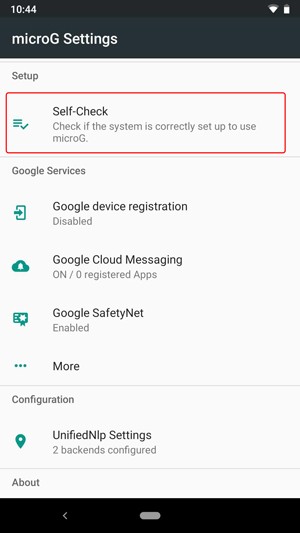 صورة لـ كيفية إزالة جميع تطبيقات Google تماما من نظام Android | self_check-DzTechs