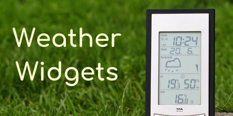 صورة لـ أفضل أدوات الطقس لموقع الويب الخاص بك | weather-widgets-featured-image-DzTechs