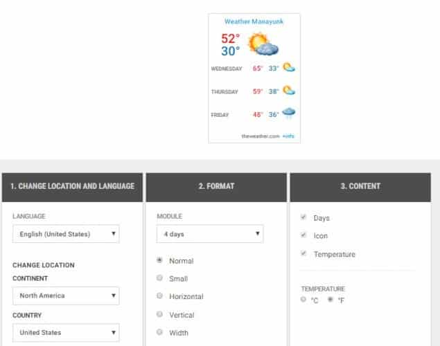 صورة لـ أفضل أدوات الطقس لموقع الويب الخاص بك | weather-widgets-meteored-DzTechs