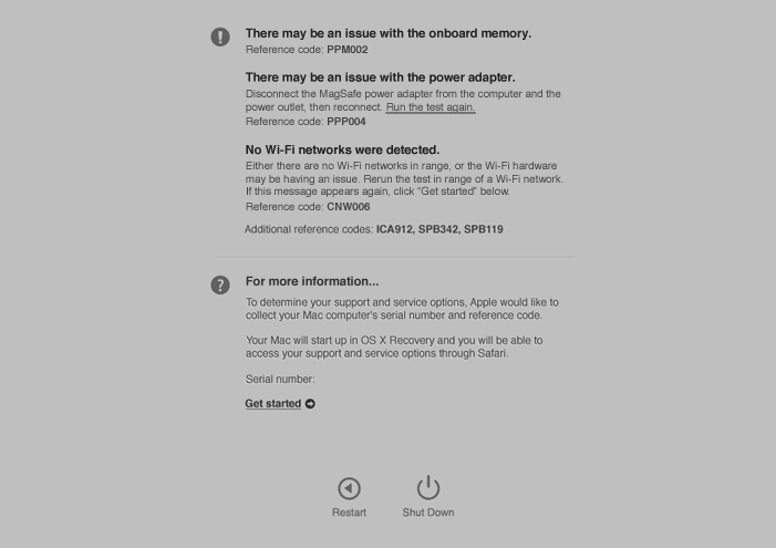 صورة لـ كيفية استخدام Apple Diagnostics لاستكشاف أخطاء جهاز Mac الخاص بك | what-is-apple-diagnostics-results-e1553322633583-DzTechs