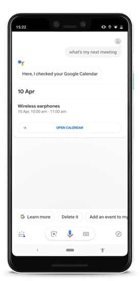 صورة لـ 10 حيل واختصارات سريعة لـ Google Assistant لتحل محل التطبيقات على Android الخاص بك | whats-my-meeting-DzTechs